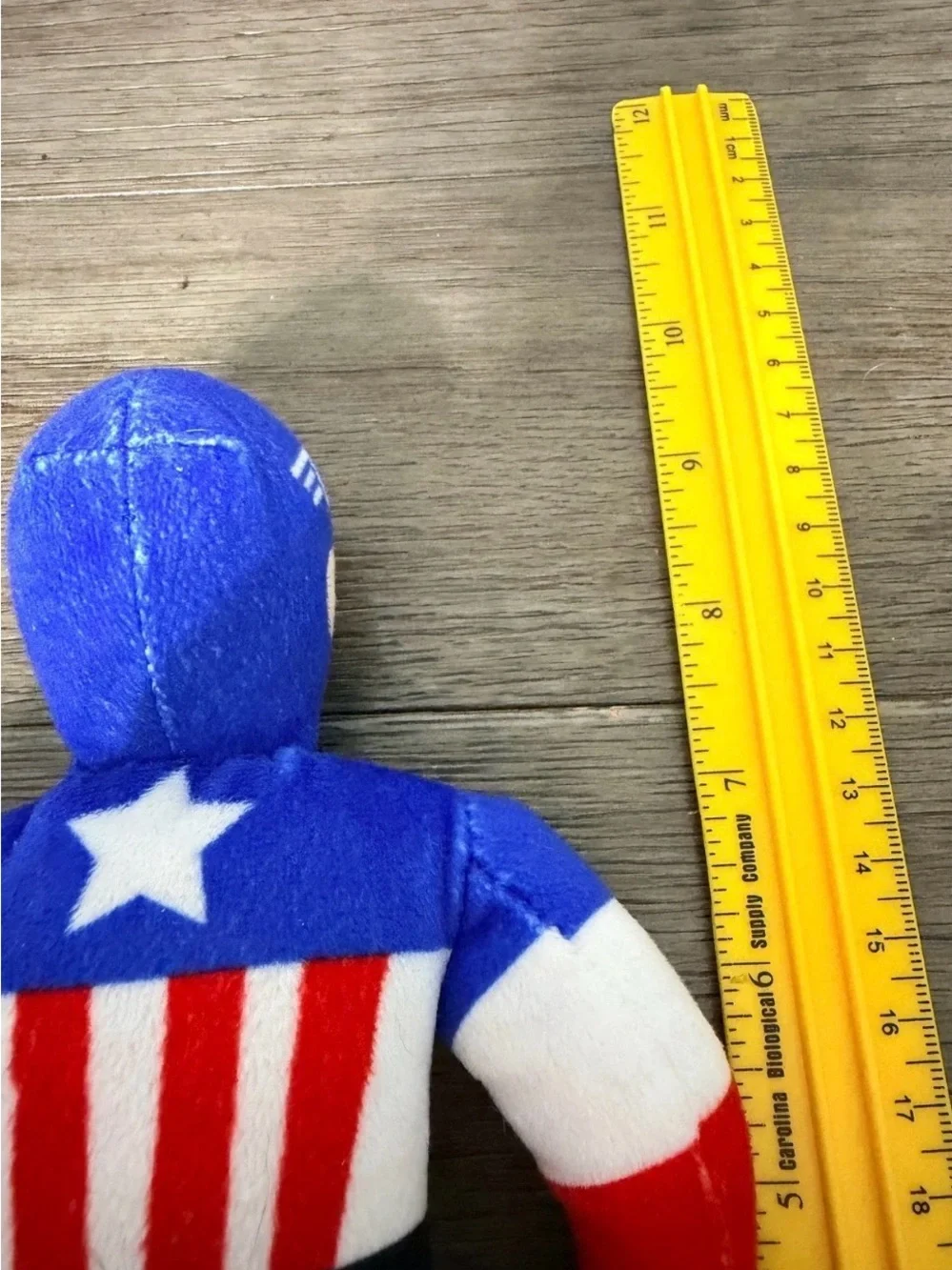 Rare Marvel Captain America Plush Stuffed Superhero Figure Avengers Shield Toy